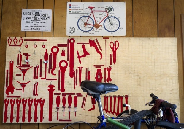 Bike Kitchen break in