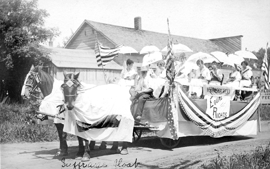 Woman suffrage was a long fought battle in Nebraska