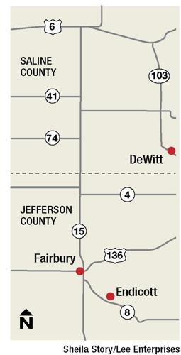 Saline County, Jefferson County flooding