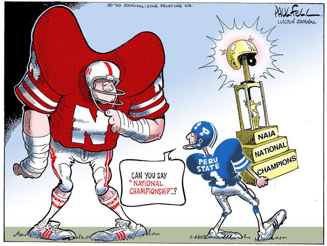 Peru State cartoon