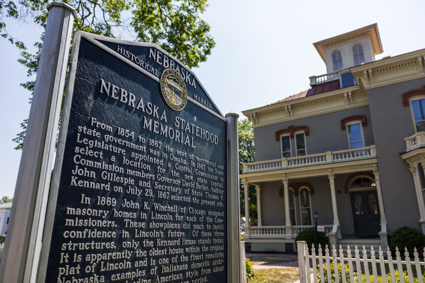 Law says historic Kennard House should be maintained as statehood