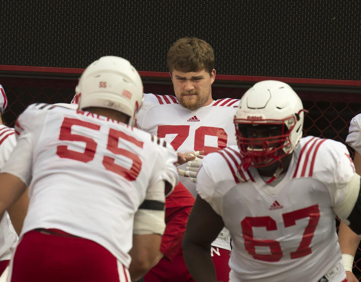 NU football practice, 8.9.2017