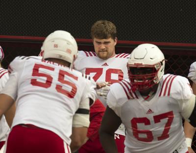 NU football practice, 8.9.2017