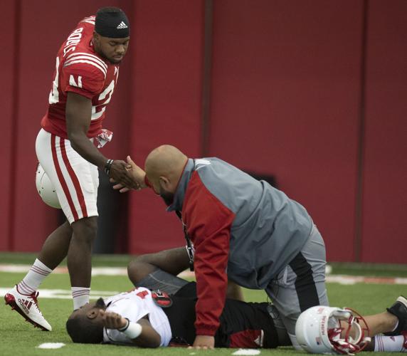 Nebraska football practice, 8.3.2017