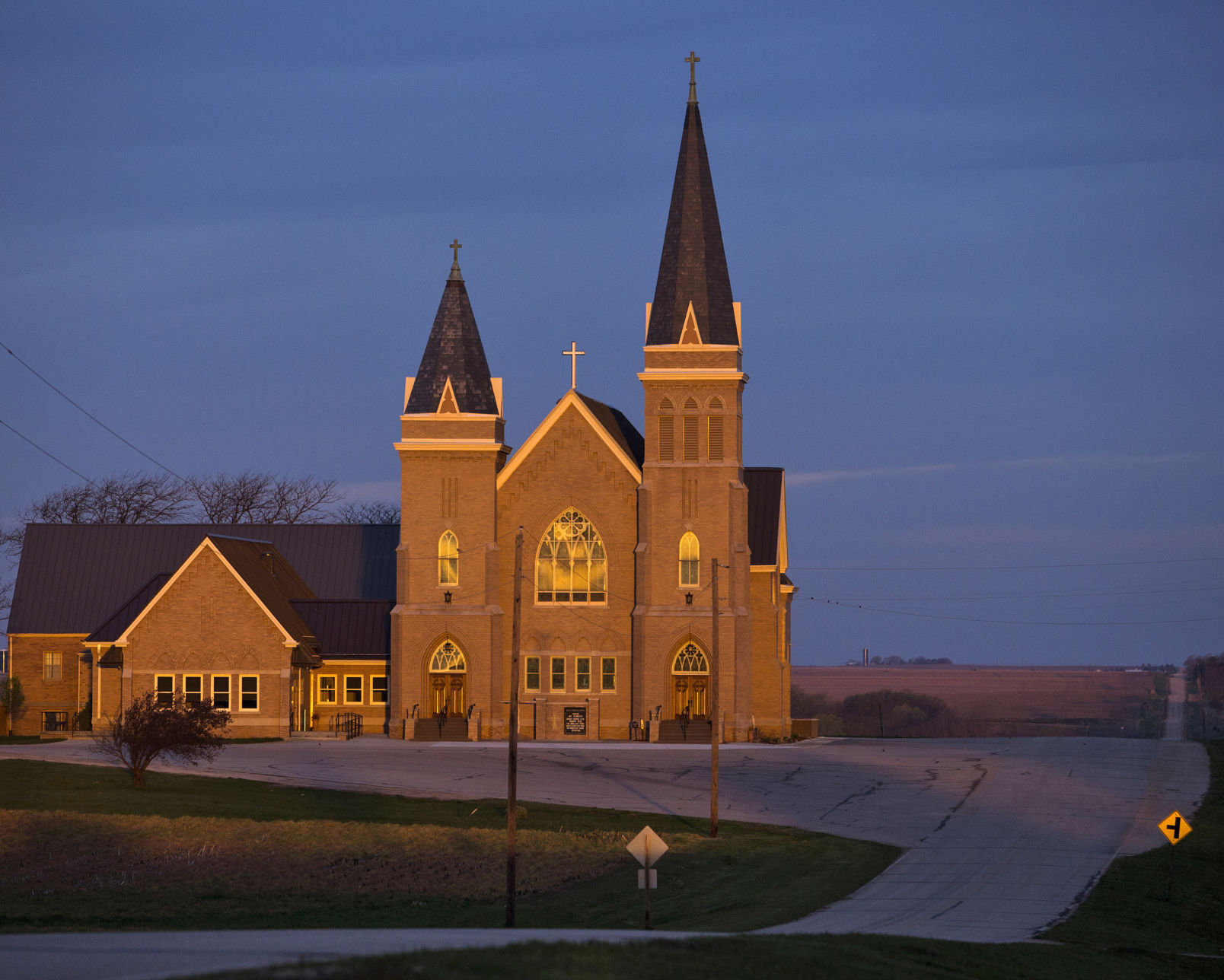 Cindy Lange Kubick The Cathedral in the Cornfield a sight to behold