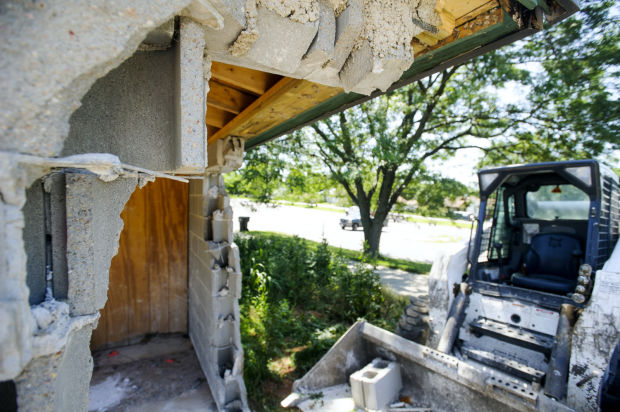 Driver smashes into Woods Park dugout