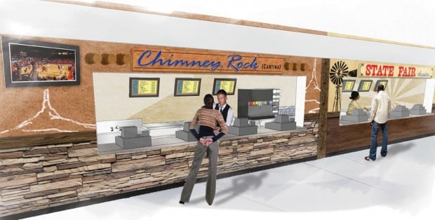 Arena concessions