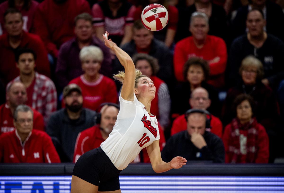 Photos Nebraska volleyball team's defense keys sweep of Northwestern