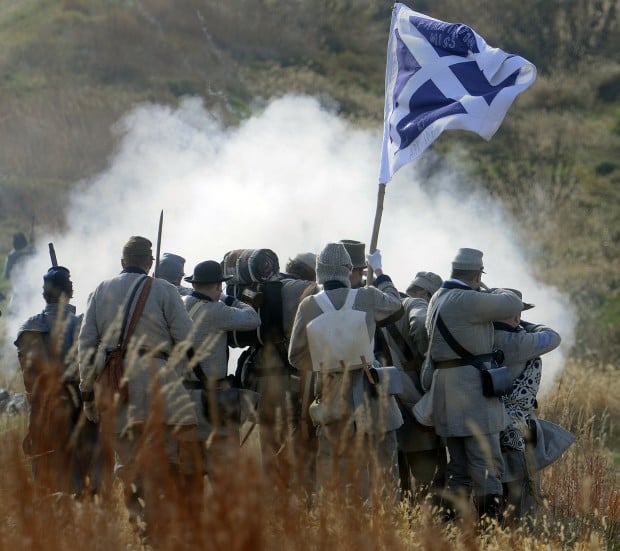 Civil War re-enactment