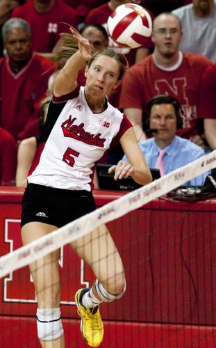 Illinois vs. Nebraska Volleyball, 10.18.14