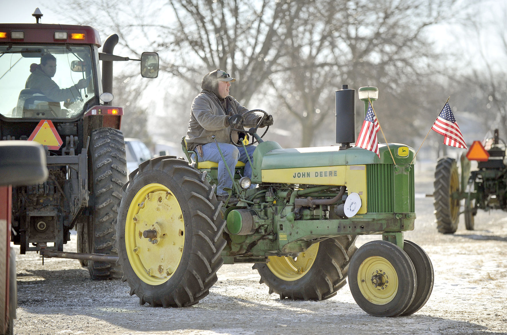 stuffed john deere tractor