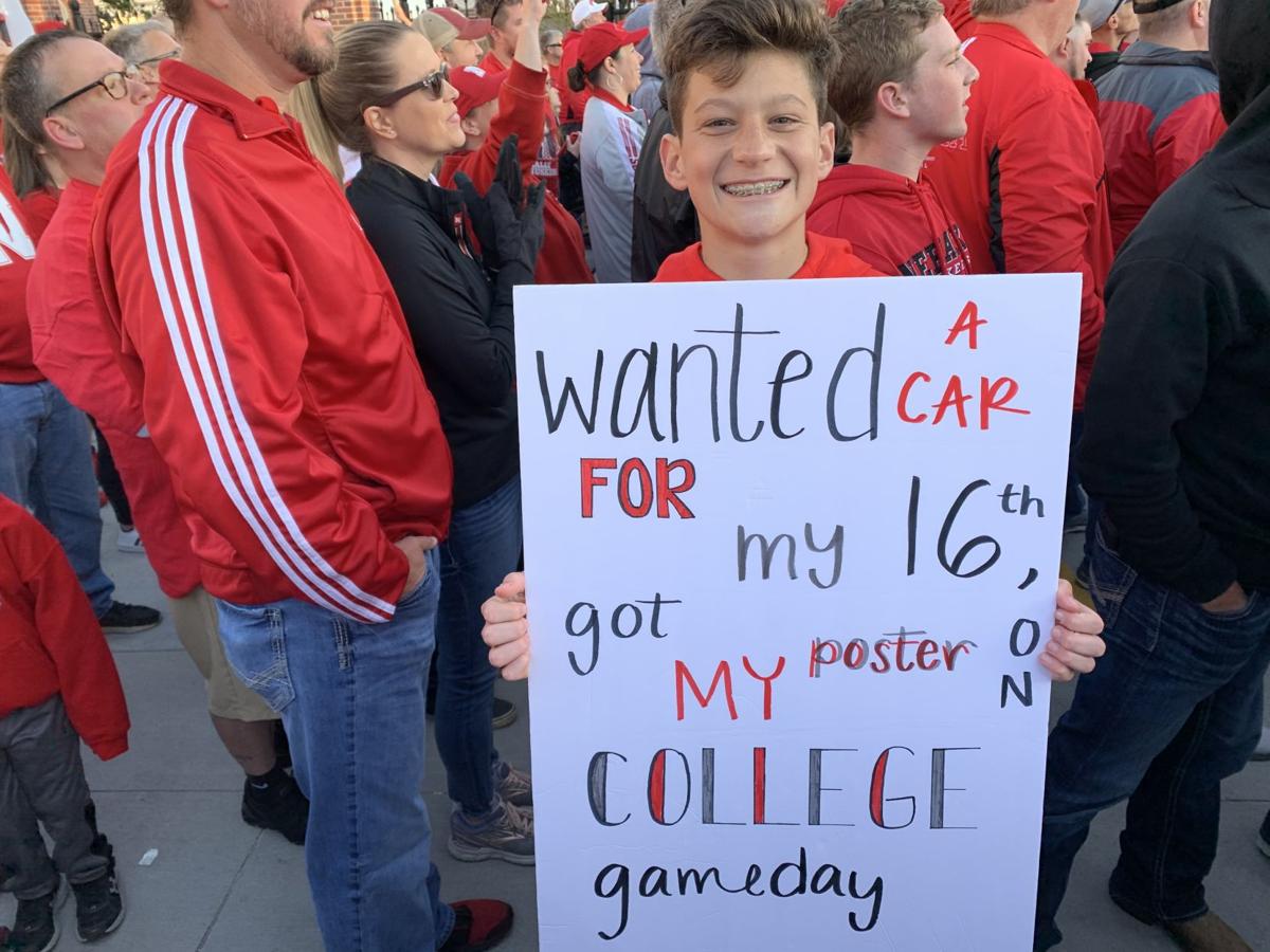 Top Signs From Espn S College Gameday In Lincoln Photo