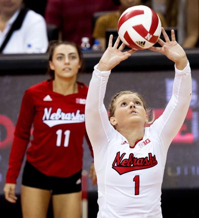 Iowa vs. Nebraska volleyball, 10.3.18