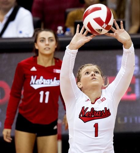 Iowa vs. Nebraska volleyball, 10.3.18