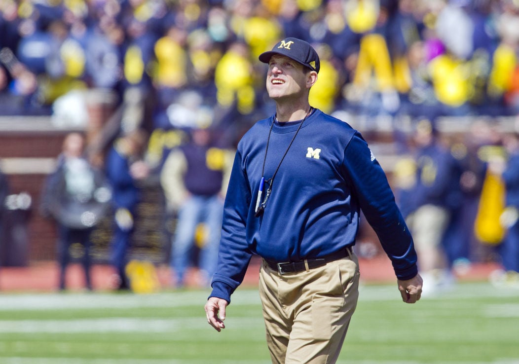 Michigan Spring Game Football