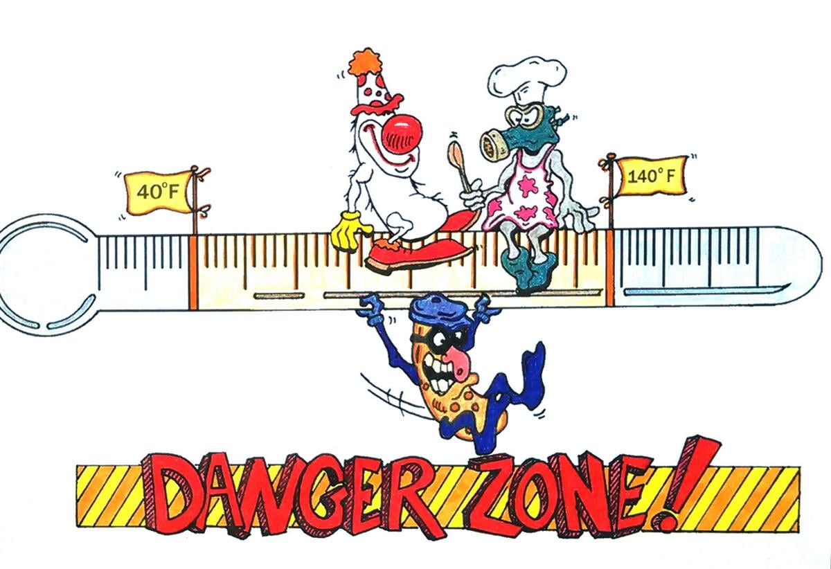 Avoid Nanobugs Keep Food Out Of The Danger Zone Food And Cooking
