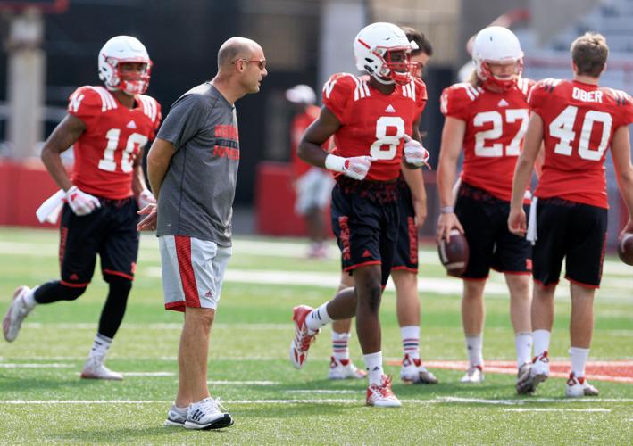 Nebraska football practice