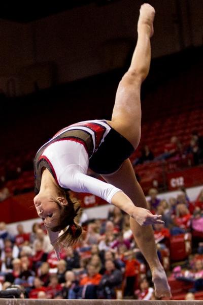 Husker women's gymnasts vs. Penn St., 2/10/13