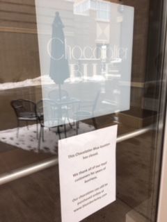 Biz Buzz: Chocolate store closes