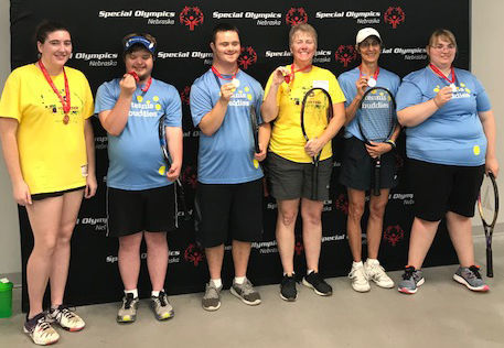 Tennis Buddies bring home medals