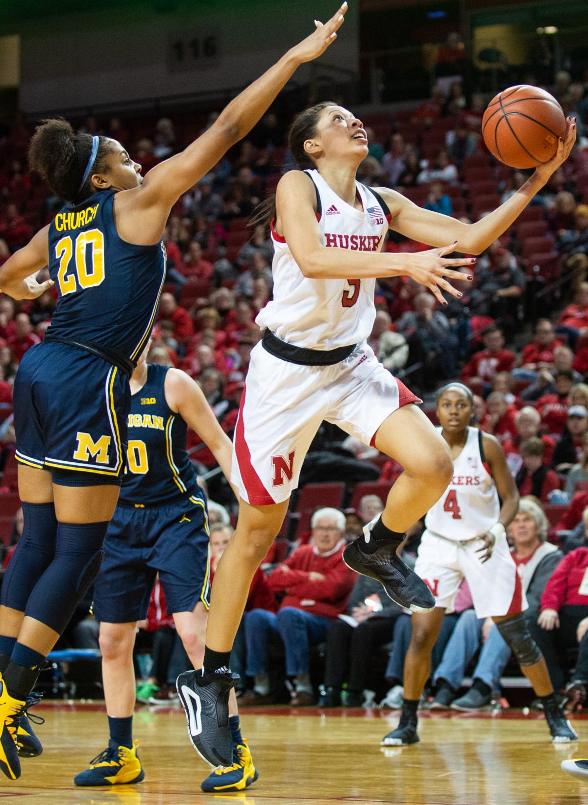 Husker Women Explode In Fourth Quarter To Defeat Michigan In Big