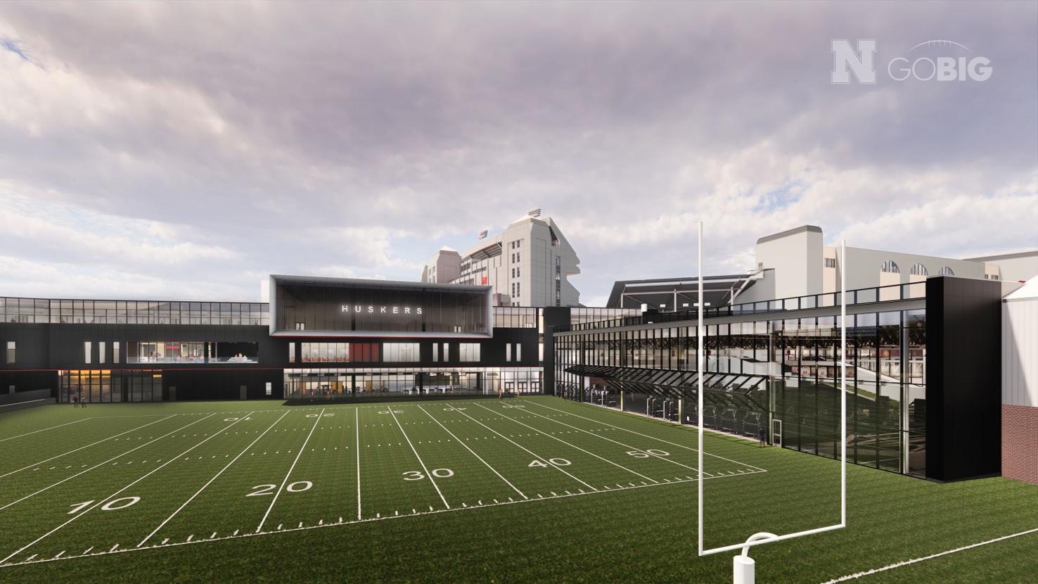 Check out these updated renderings of Nebraska's new football facility