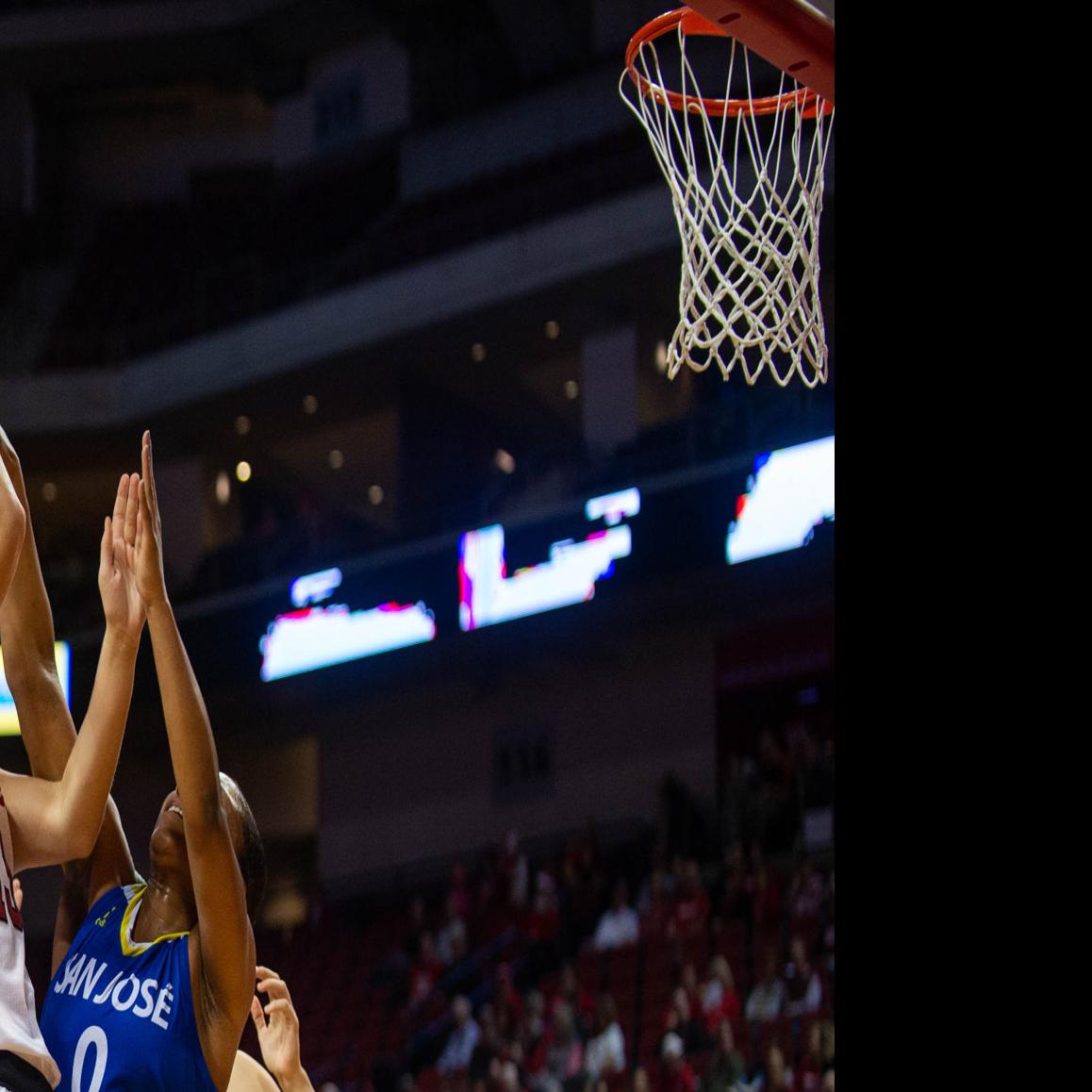 Dominance On The Glass Carries Huskers In Rout Of San Jose State