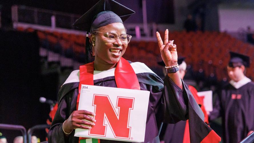 Husker graduates encouraged to lead with purpose, uplift others