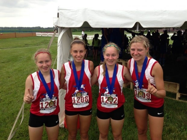 Lincoln girls relay team wins national title