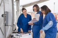 Drive-thru COVID-19 testing