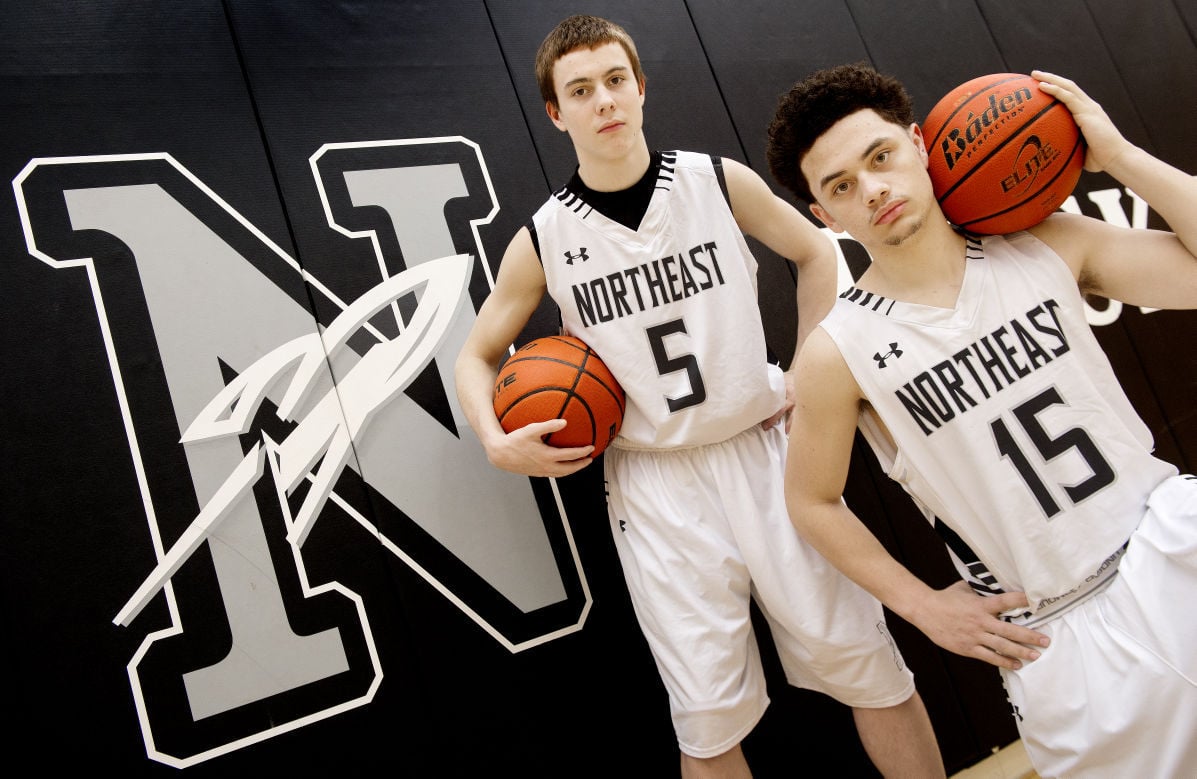LNE Boys Basketball Duo, 2.17.16