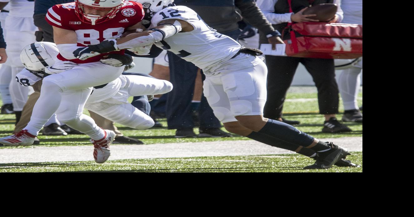 Before they were Huskers Falck showed great glove work as a football