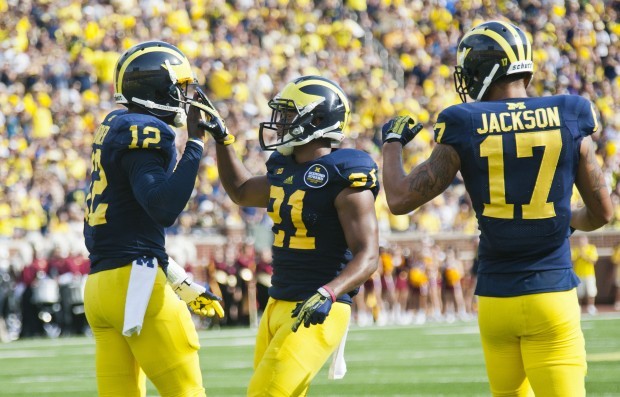 Devin Gardner, Jeremy Gallon, Jeremy Jackson