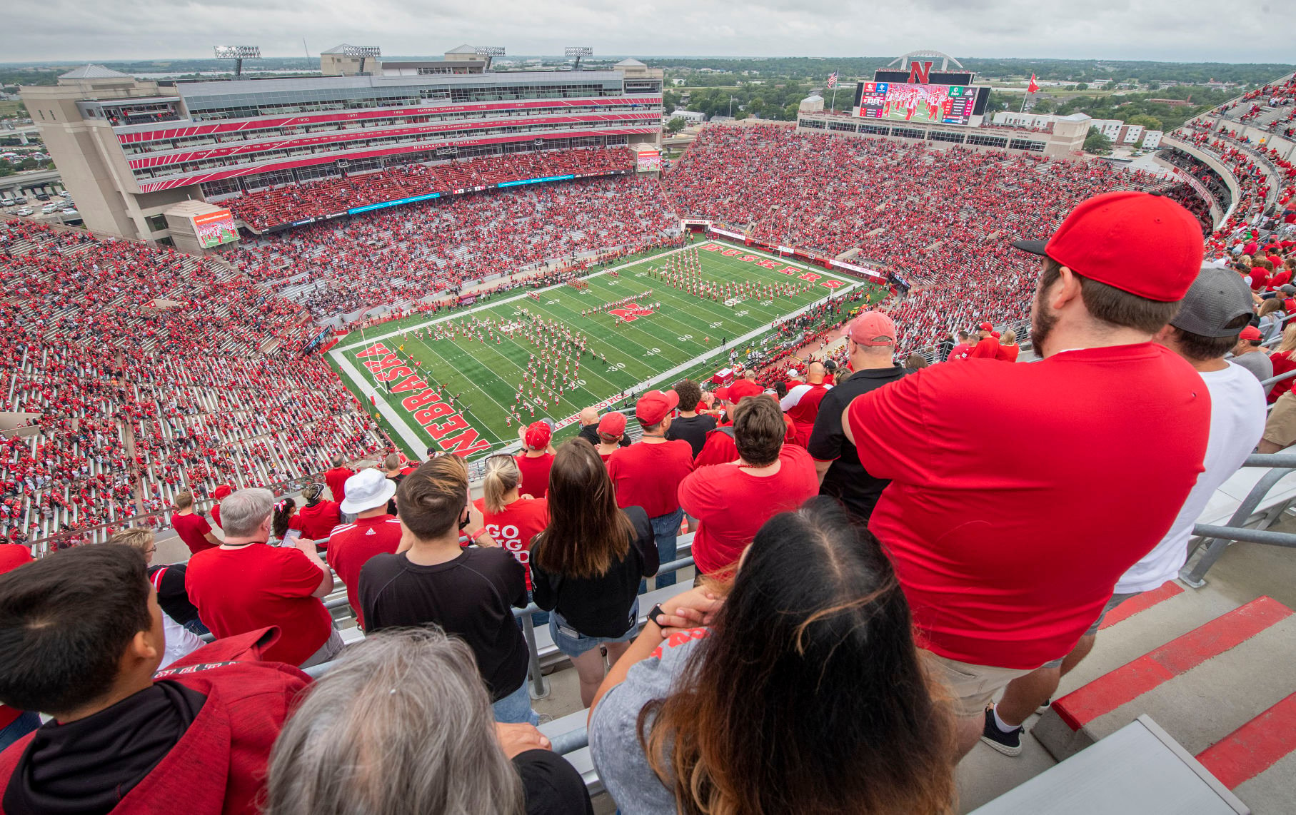 nebraska football stadium seating