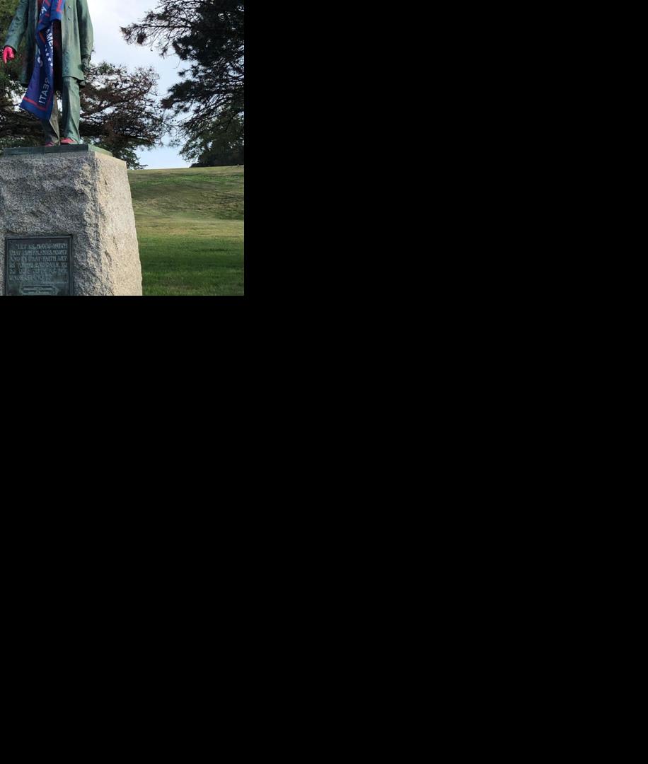 Abraham Lincoln Statue In Sioux City Park Vandalized Nebraska News Journalstar Com