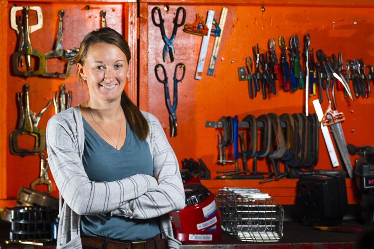 Johnson-Brock industrial technology teacher Ashton Bohling is one of 20 nationwide winners of the 2022 Harbor Freight Tools for Schools Prize for Teaching Excellence.