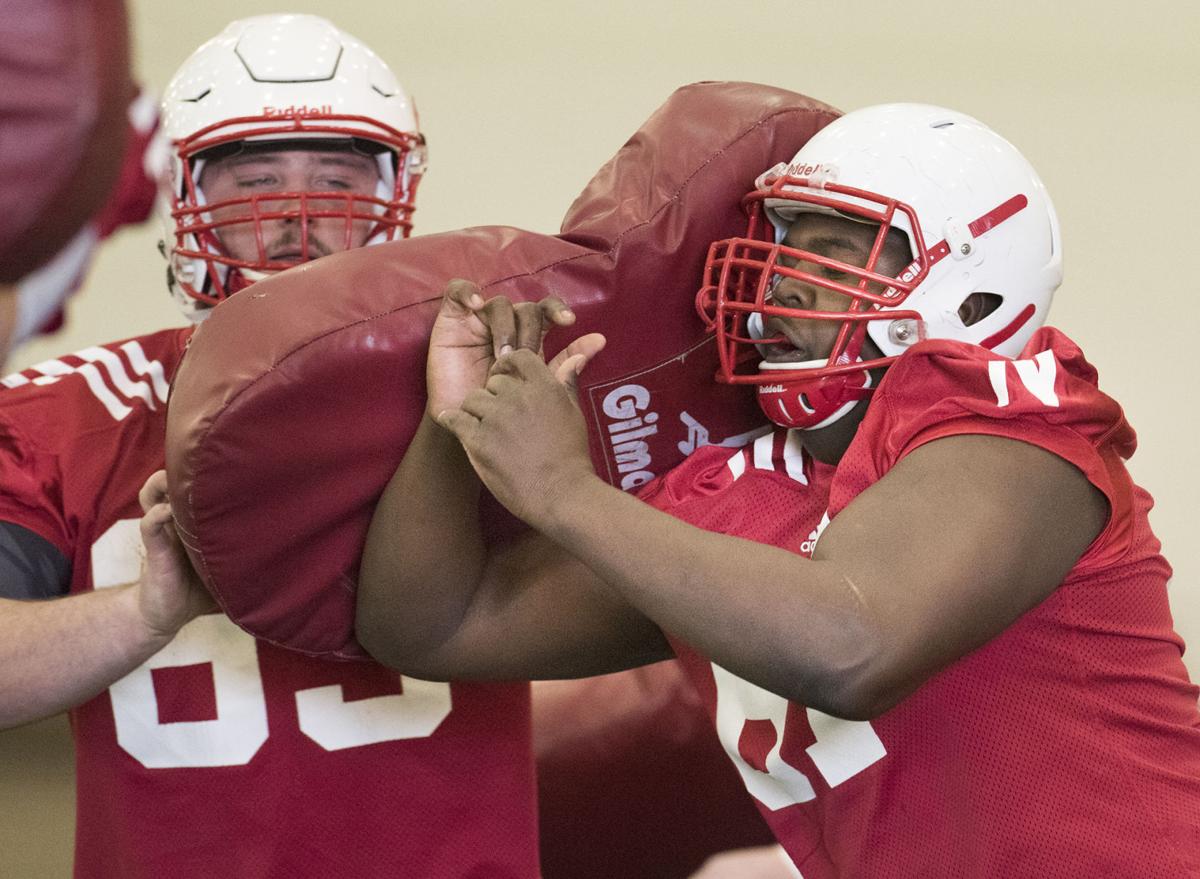 13. Jerald Foster, sophomore left guard