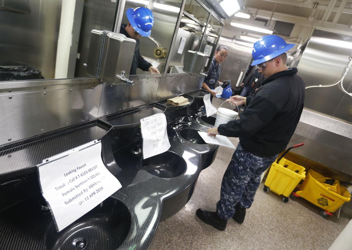 Photos Inside the USS Gerald R. Ford, the Navy's nextgeneration