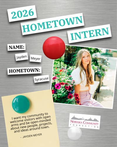 Hometown Intern – Jayden Meyer