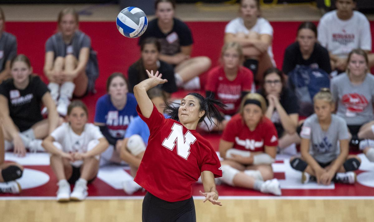 Photos Some of the nation's top volleyball recruits take part in NU's