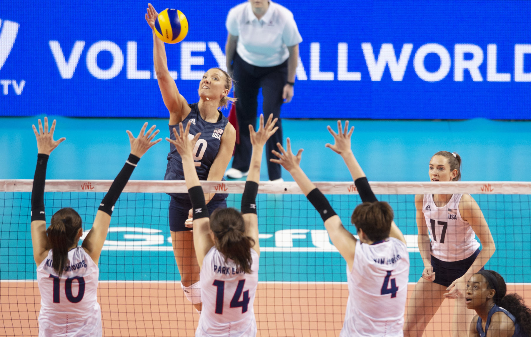Americans still undefeated at FIVB Volleyball Nations League