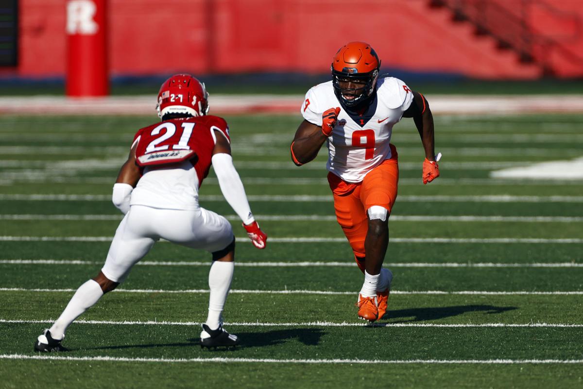 Illinois wide receiver Josh Imatorbhebhe