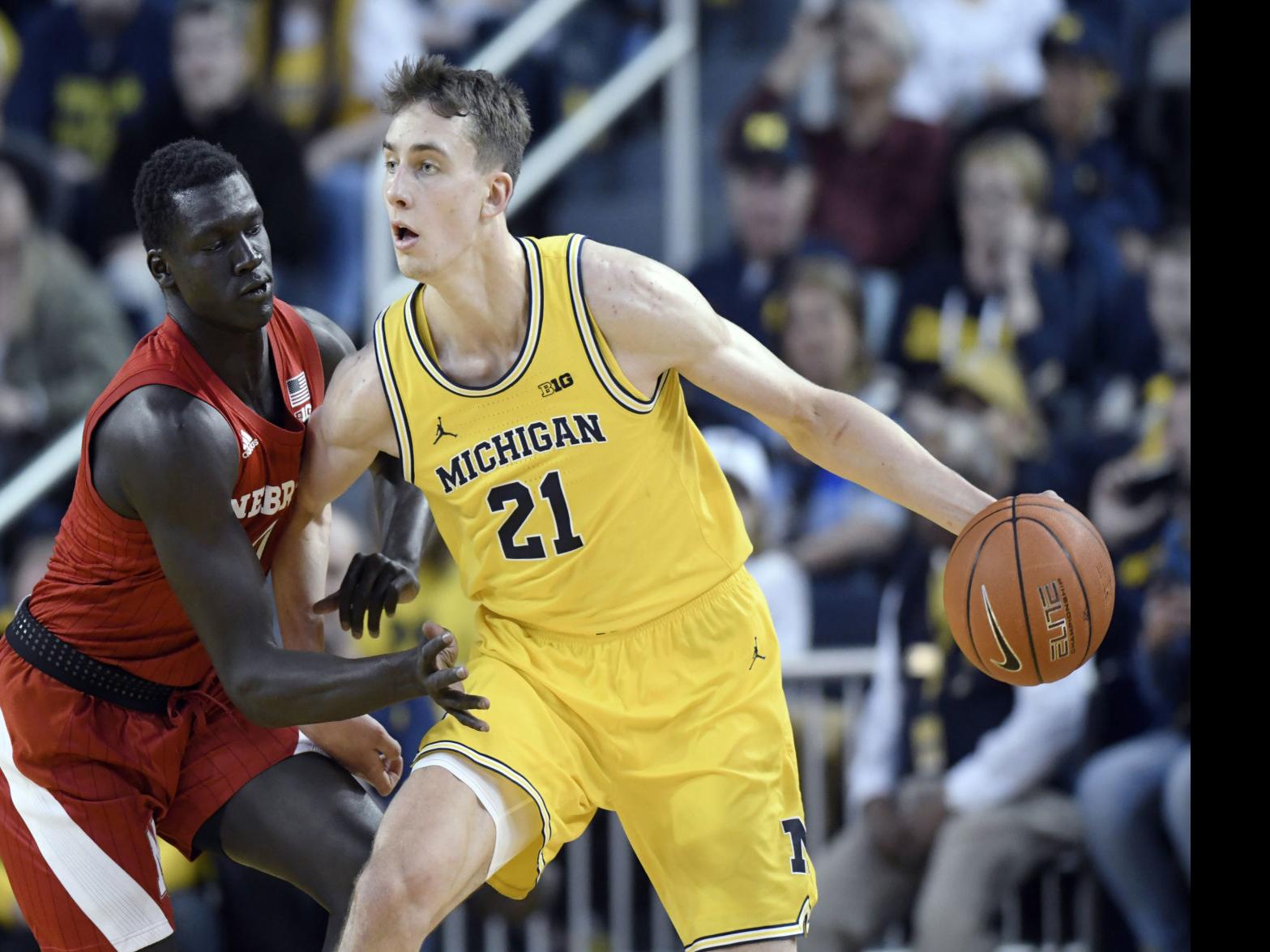 With Mack Suspended Short Handed Husker Hoops Falls At Michigan