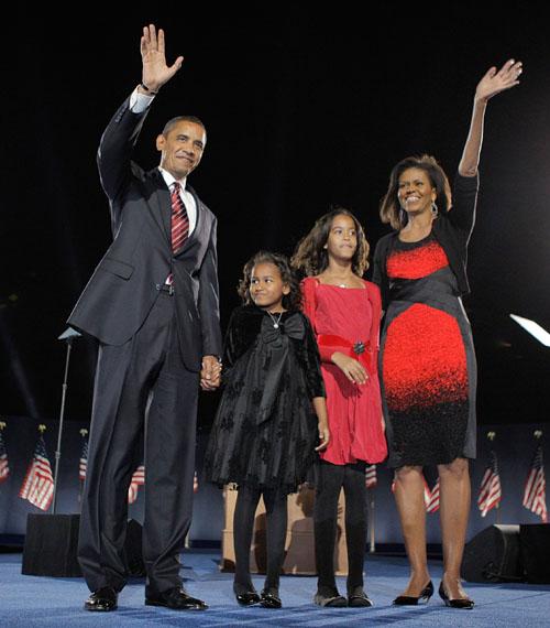 Barack Obama Michelle Obama Malia Obama Sasha Obama