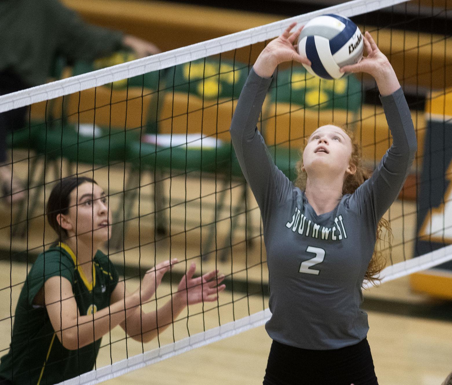 Photos Pius X, Southwest clash in intracity volleyball matchup