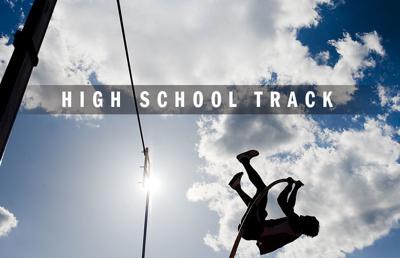 High school track and field logo 2014