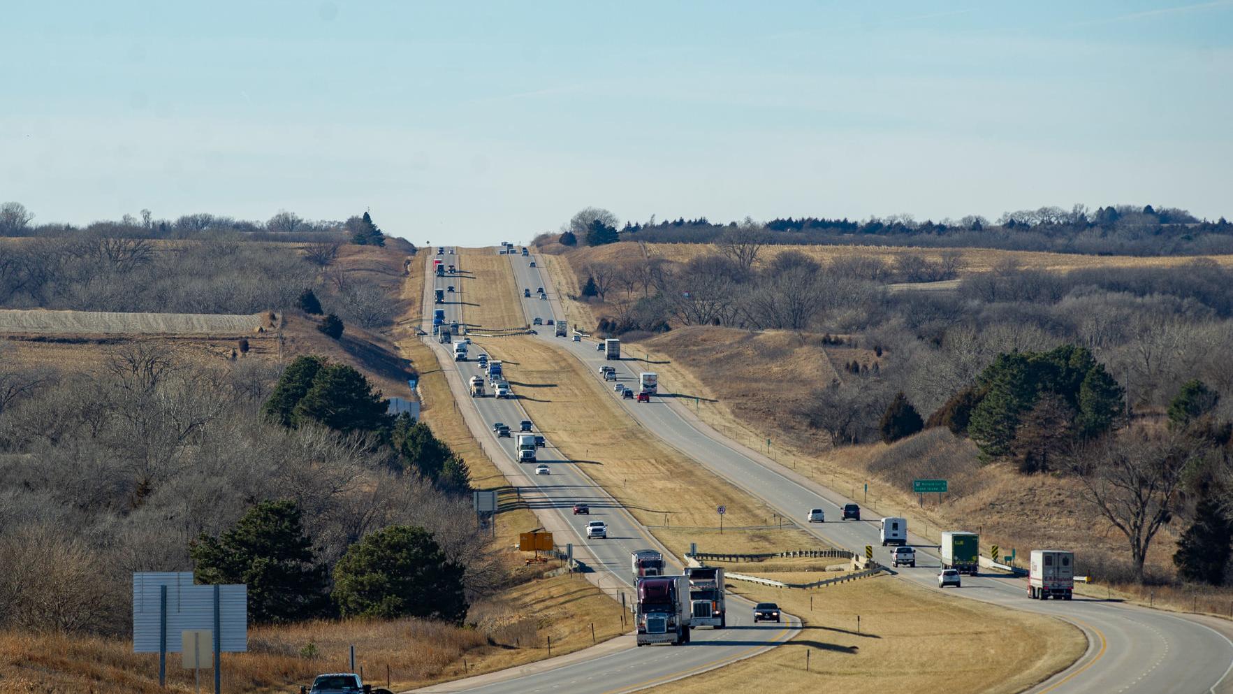 12 5b Nebraska Road Map I 80 Six Lanes West Of Lincoln South Beltway Nebraska Legislature Journalstar Com Map Of Interstate 80
