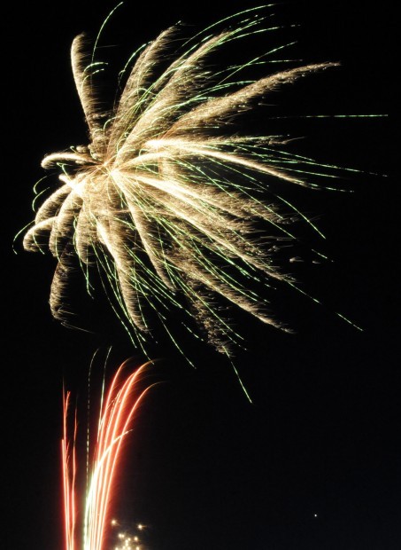 Fireworks shoot-off