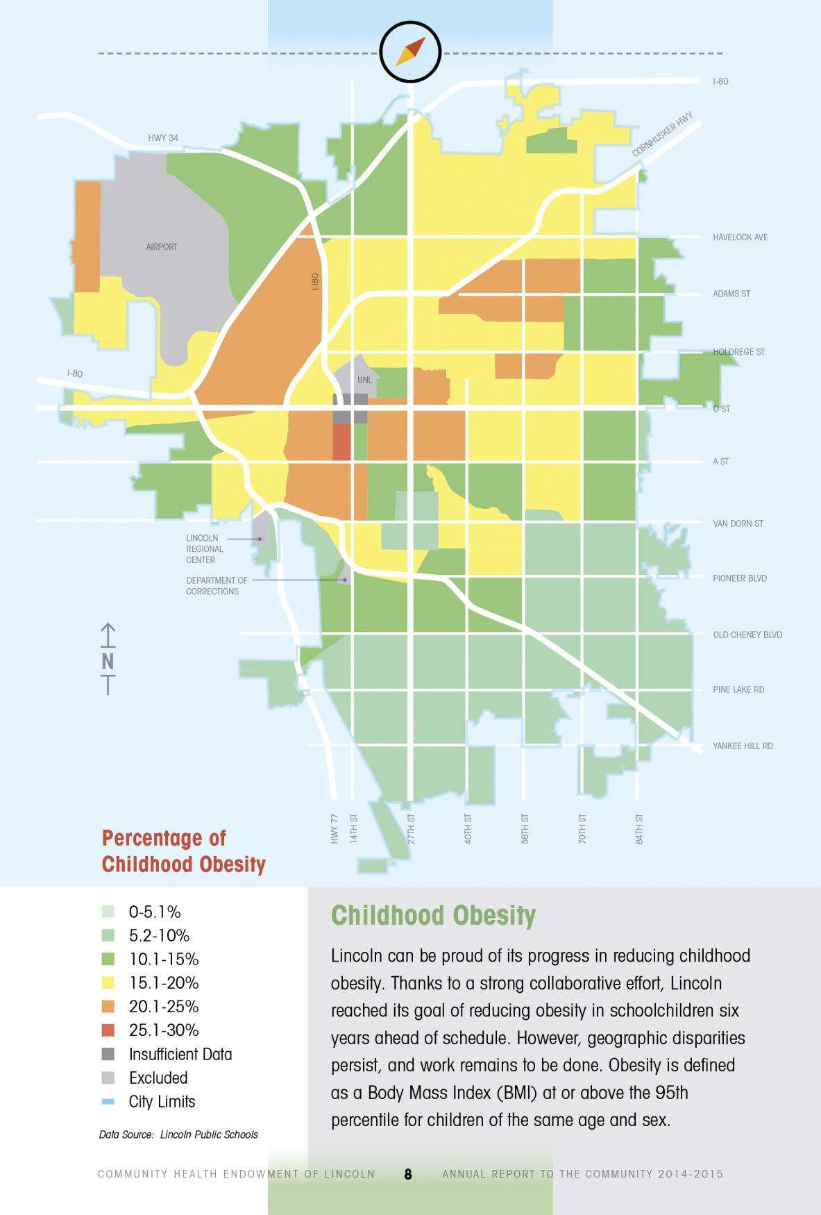 Place Matters Lincoln Maps Highlight Health Disparities