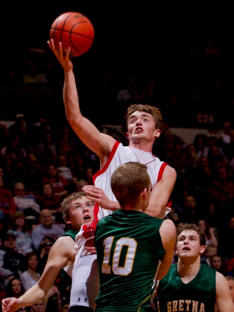 Scottsbluff vs. Gretna Class B Semifinal State Basketball